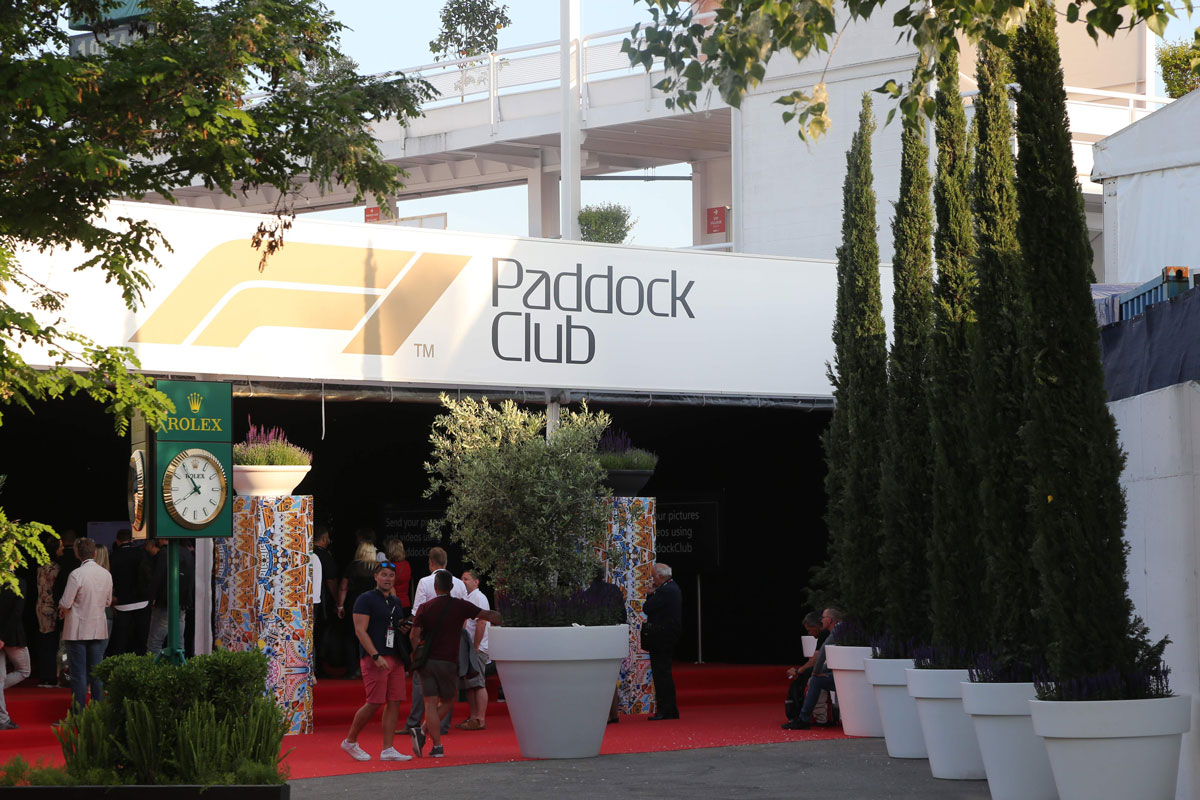 Paddock Club Formule 1