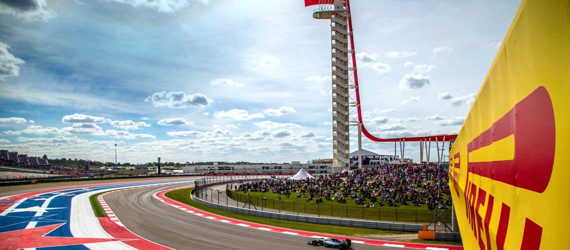 Arriba 78+ imagen carrera formula 1 austin texas